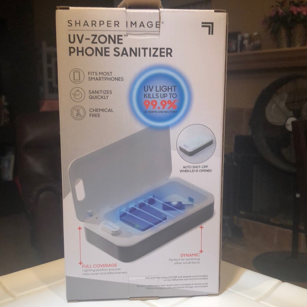 New Sharper Image in the box